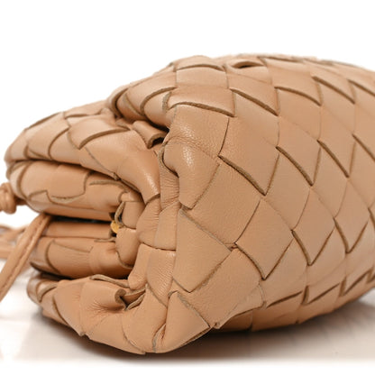 Nappa Intrecciato The Mini Pouch Almond
