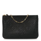 Empreinte Double Zip Pochette Black