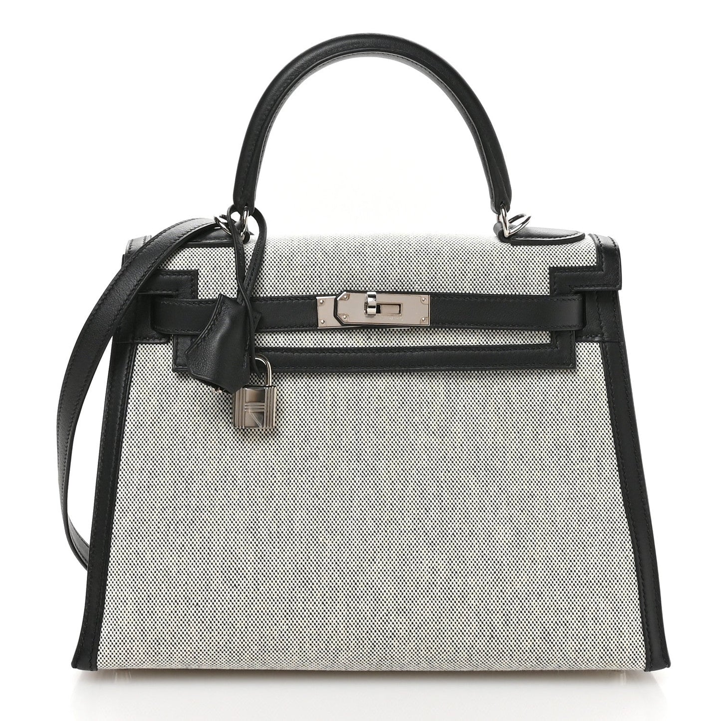 Toile Swift Kelly Sellier 28 Ecru Black