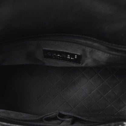 Tweed Trip Top Handle Flap Black
