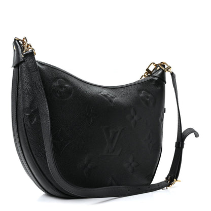 Empreinte Monogram Giant Loop Hobo Black