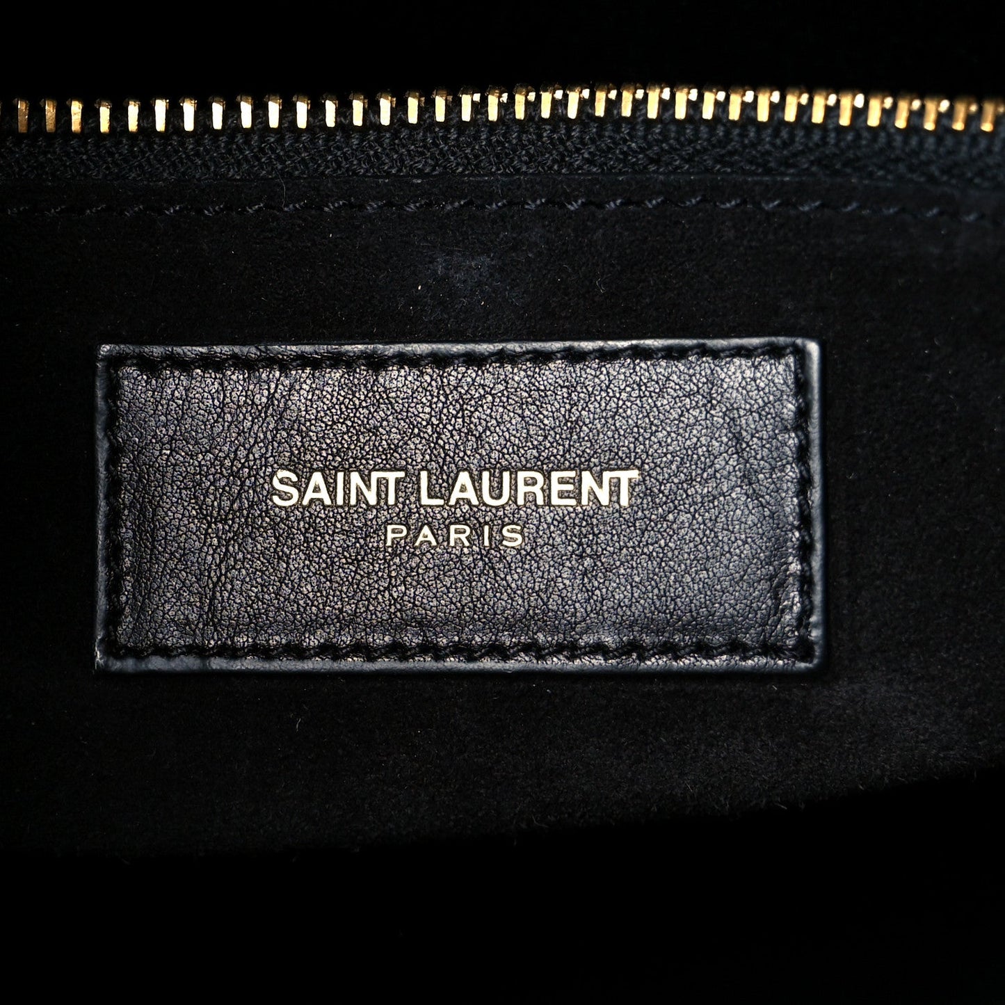 Calfskin Small Sac De Jour Black