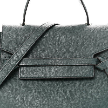 Grained Calfskin Micro Belt Bag Amazone