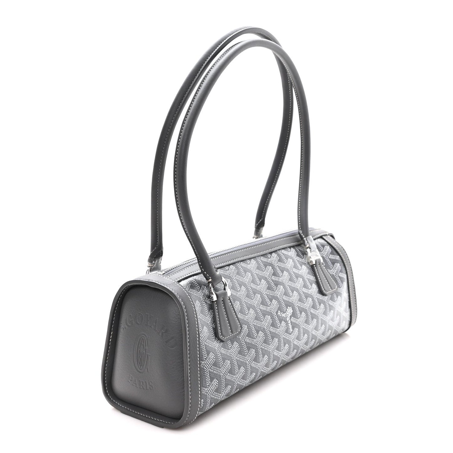 Goyardine Bonbonniere Bag Grey