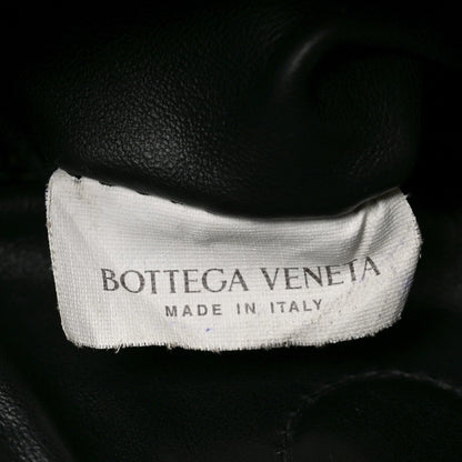 Calfskin Intrecciato Small Hop Black
