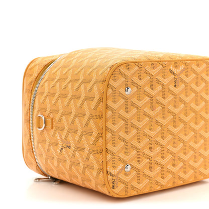 Goyardine Muse Vanity Case Yellow