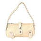 Snakeskin Silverado Mini Bag Ivory