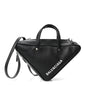 Calfskin S Triangle Duffle Black