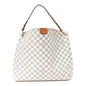 Damier Azur Graceful MM Rose Ballerine