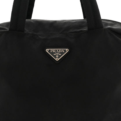 Tessuto Nylon Shoulder Bag  Black