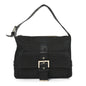 Zucchino Vitello Shoulder Bag Black