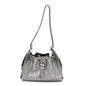 Metallic Caviar Quilted Mini Chanel 25 Handbag Anthracite