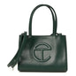 Vegan Leather Small Shopping Bag Leaf