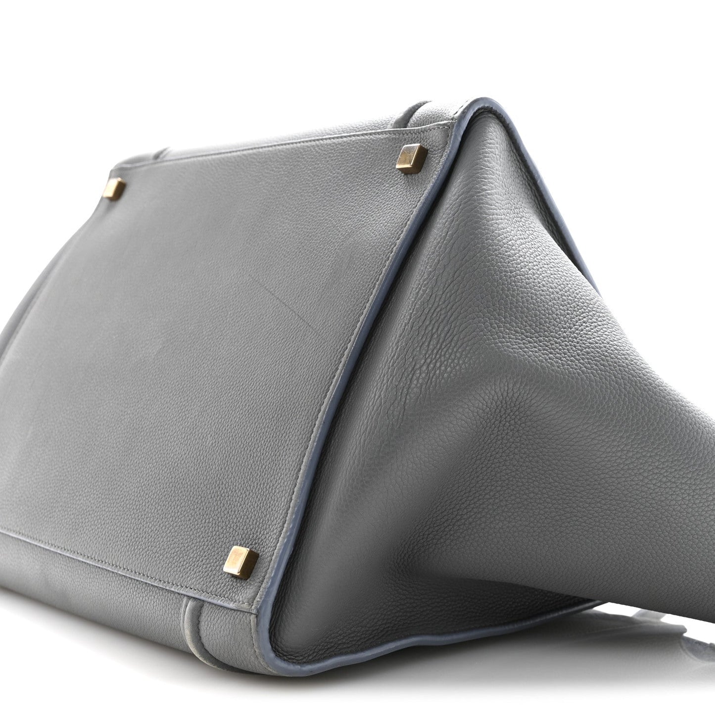 Baby Grained Calfskin Medium Phantom Luggage Kohl