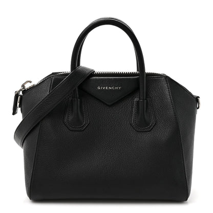 Sugar Goatskin Small Antigona Black