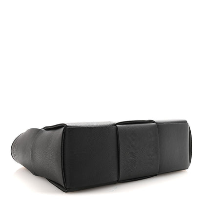Nappa Maxi Intrecciato Arco Tote Black