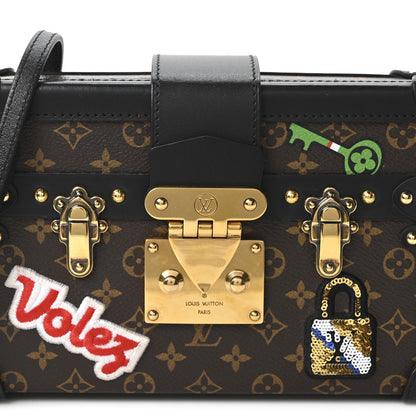 Monogram Patches Petite Malle Black