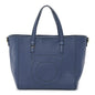 Calfskin Tote Blue