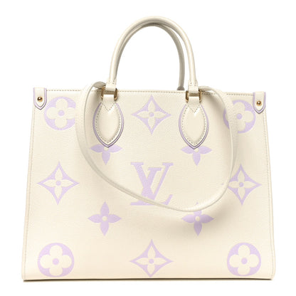 Empreinte Monogram Giant Onthego MM Latte Bubble Tea