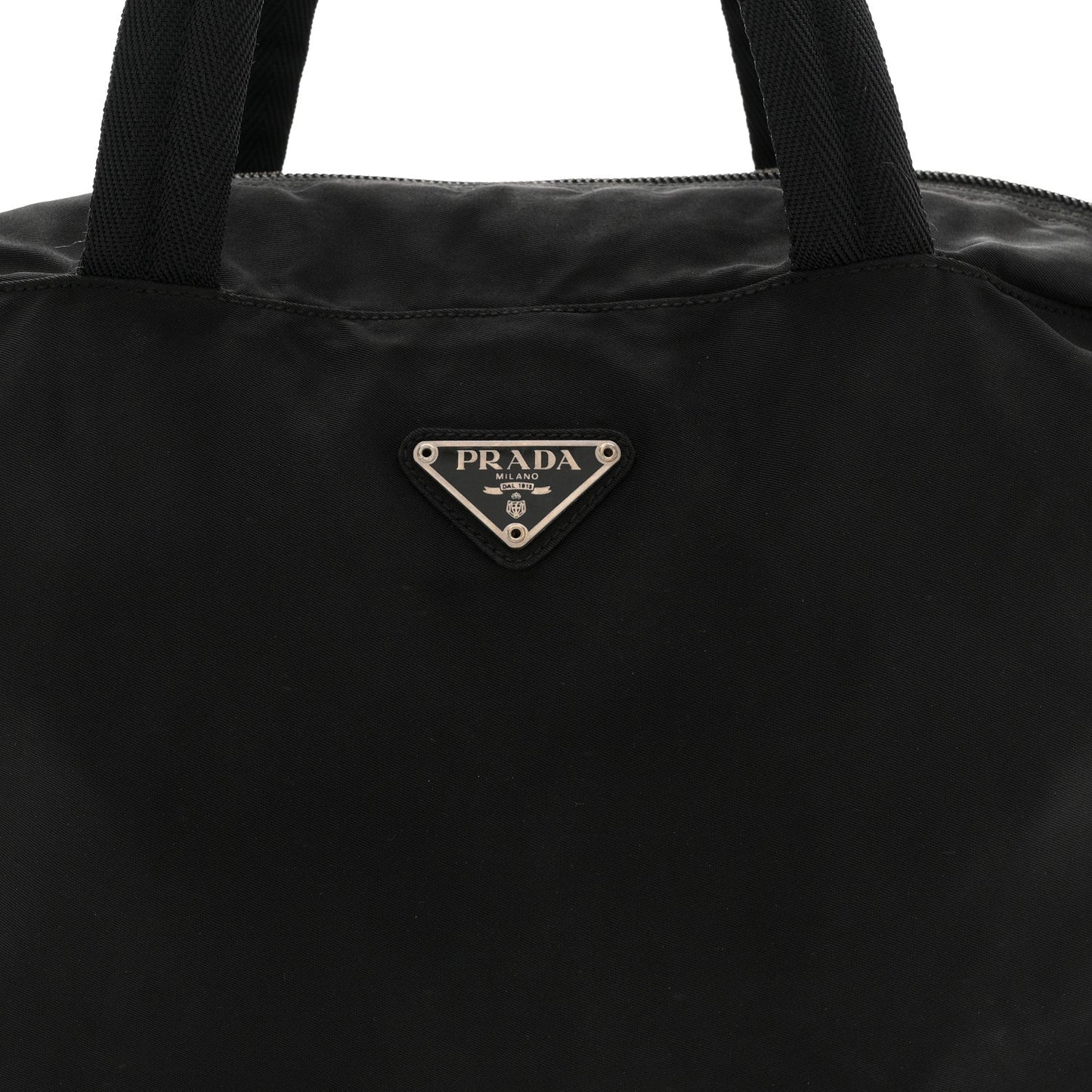 Tessuto Nylon Shoulder Bag  Black