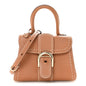Grained Rodeo Calfskin Surpique Mini Brillant Satchel Vegetal Ivory