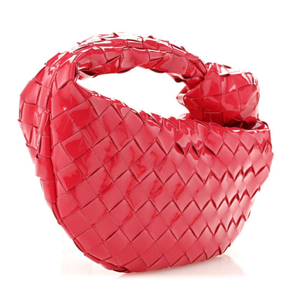 Patent Nappa Intrecciato Mini Jodie Candy Stripe
