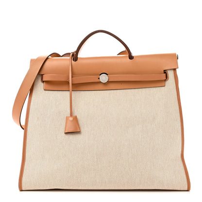Toile Vache Hunter Herbag Zip 39 MM Beige Natural