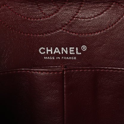 Aged Calfskin Quilted 2.55 Reissue 226 Flap Black