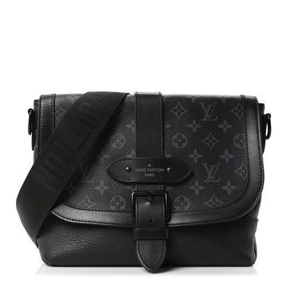 Monogram Eclipse Saumur Messenger NV Black