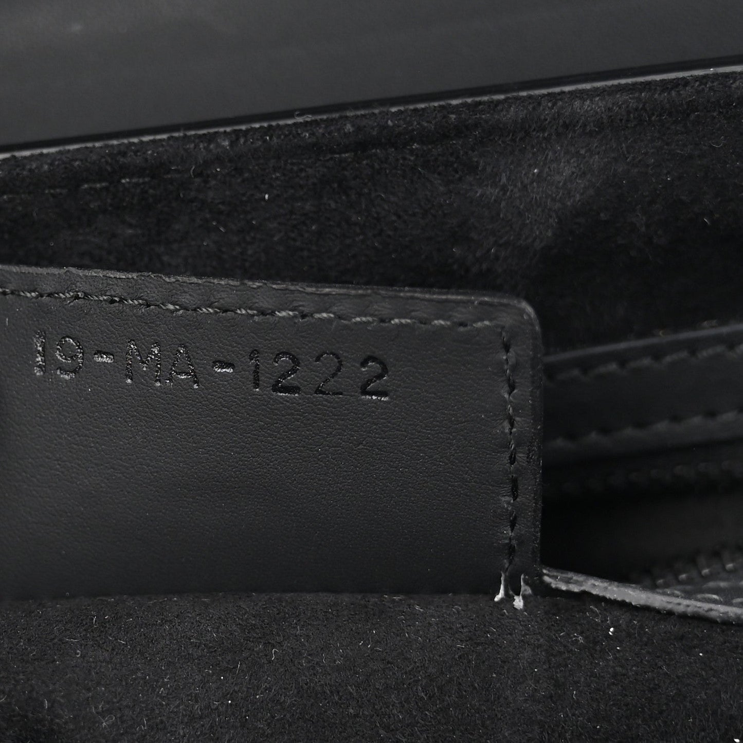 Ultra Matte Saddle Bag With Strap Black