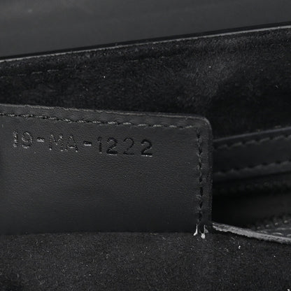Ultra Matte Saddle Bag With Strap Black