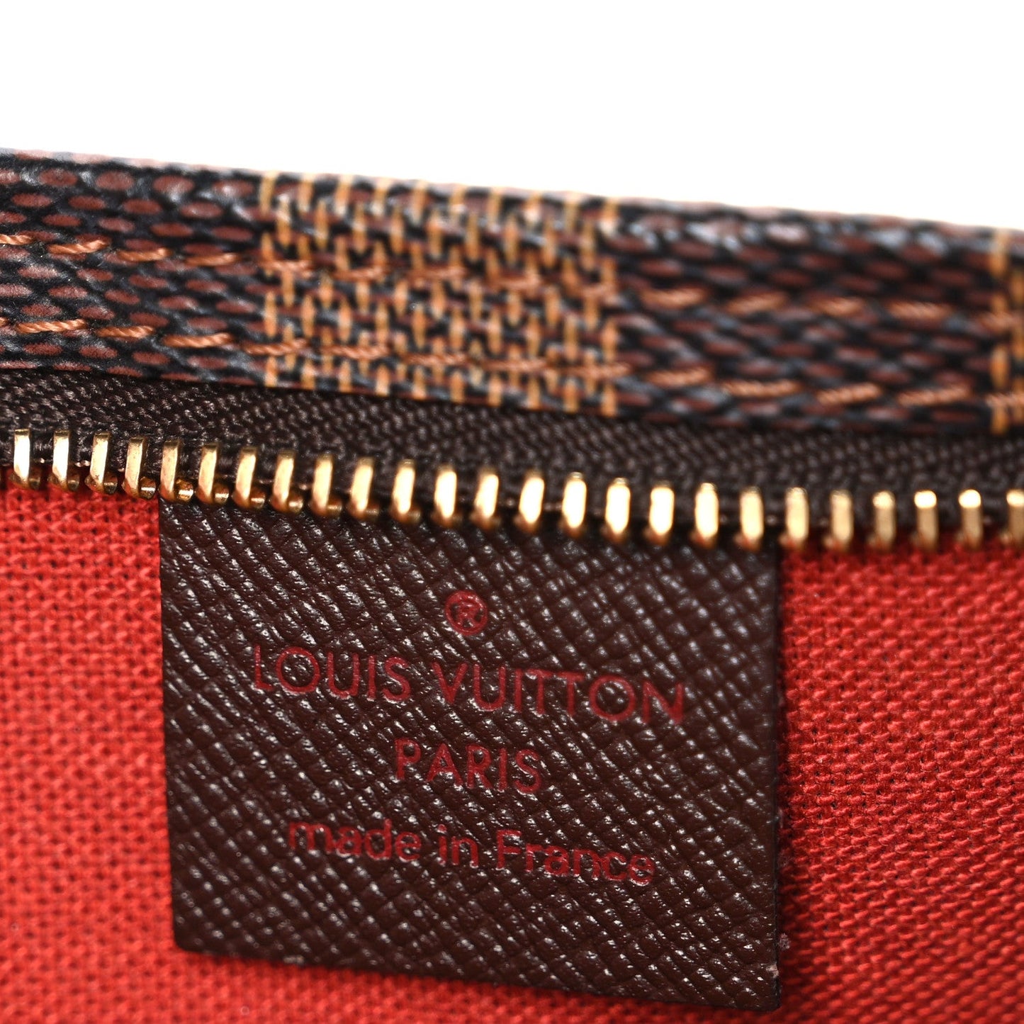 Damier Ebene Trousse Make Up Bag Pochette