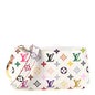 LV X TM Monogram Multicolor Phone Holder White
