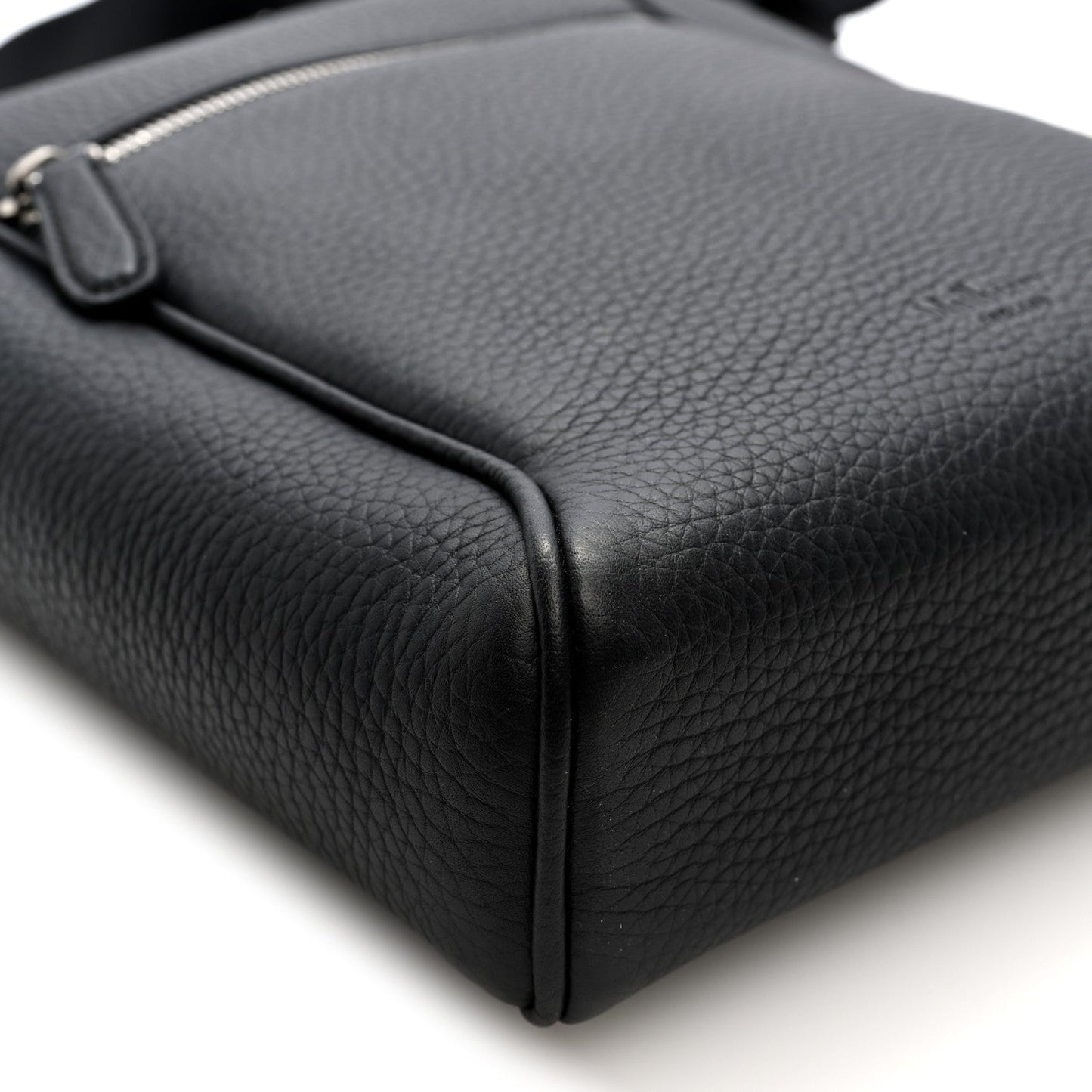 Heavy Grain Small Urban Messenger Black