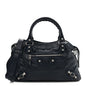 Agneau Giant 12 Silver Hardware Town Bleu Obscur