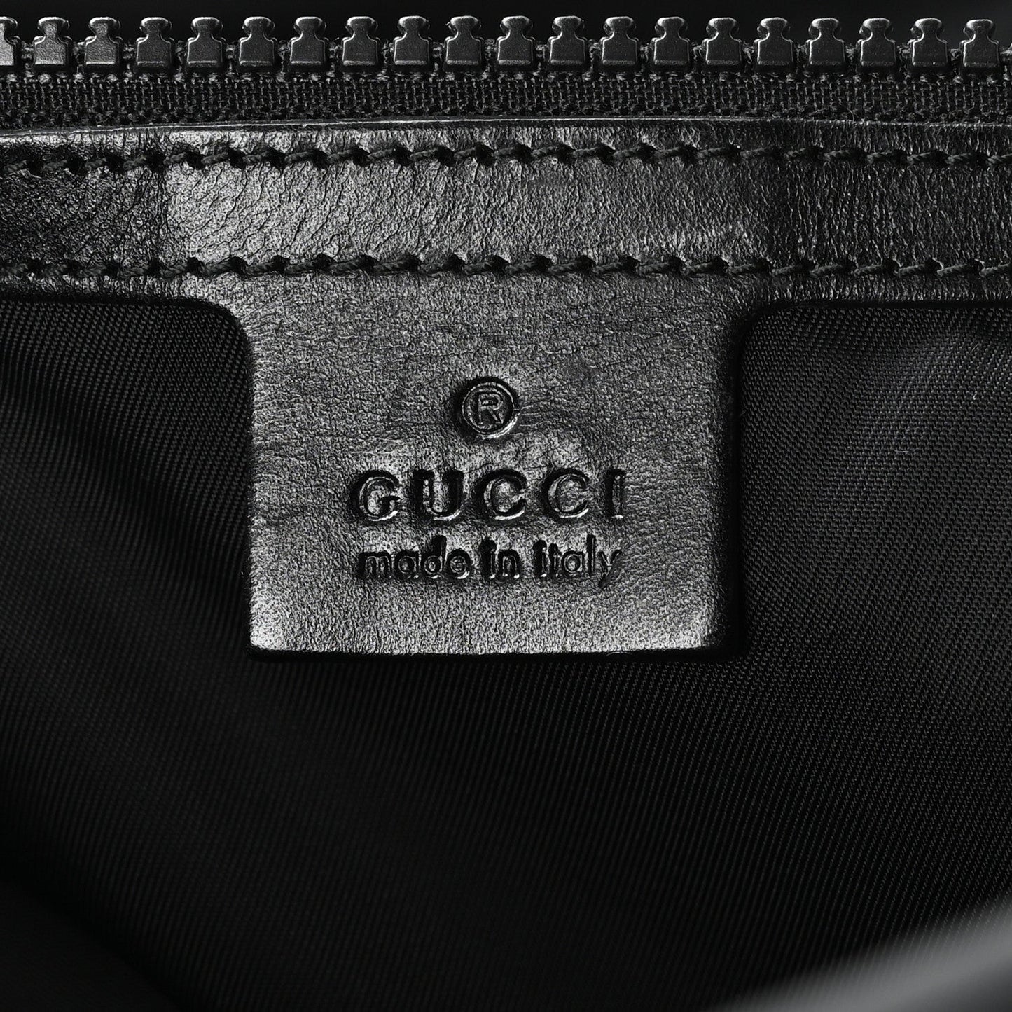 Techno Canvas Web Double Buckle Backpack Black