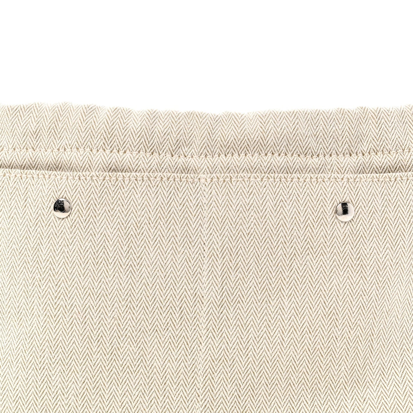 Canvas Barenia Fourbi 25 MM Pouch Naturel Fauve