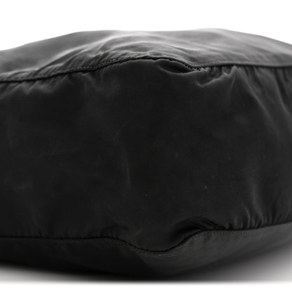 Tessuto Nylon Shoulder Bag  Black