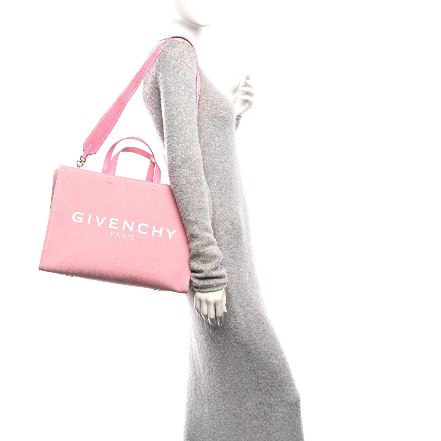 Canvas Medium G-Tote Bright Pink