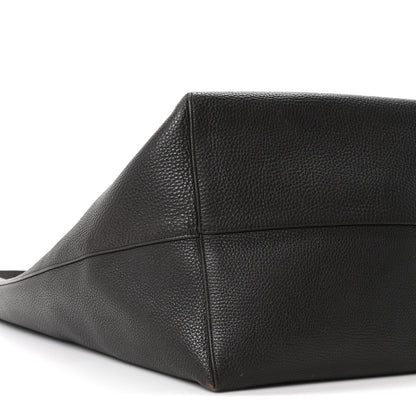 Grained Calfskin Large N/S Park Tote Brown