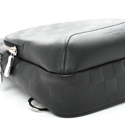 Damier Infini Avenue Sling Bag Onyx