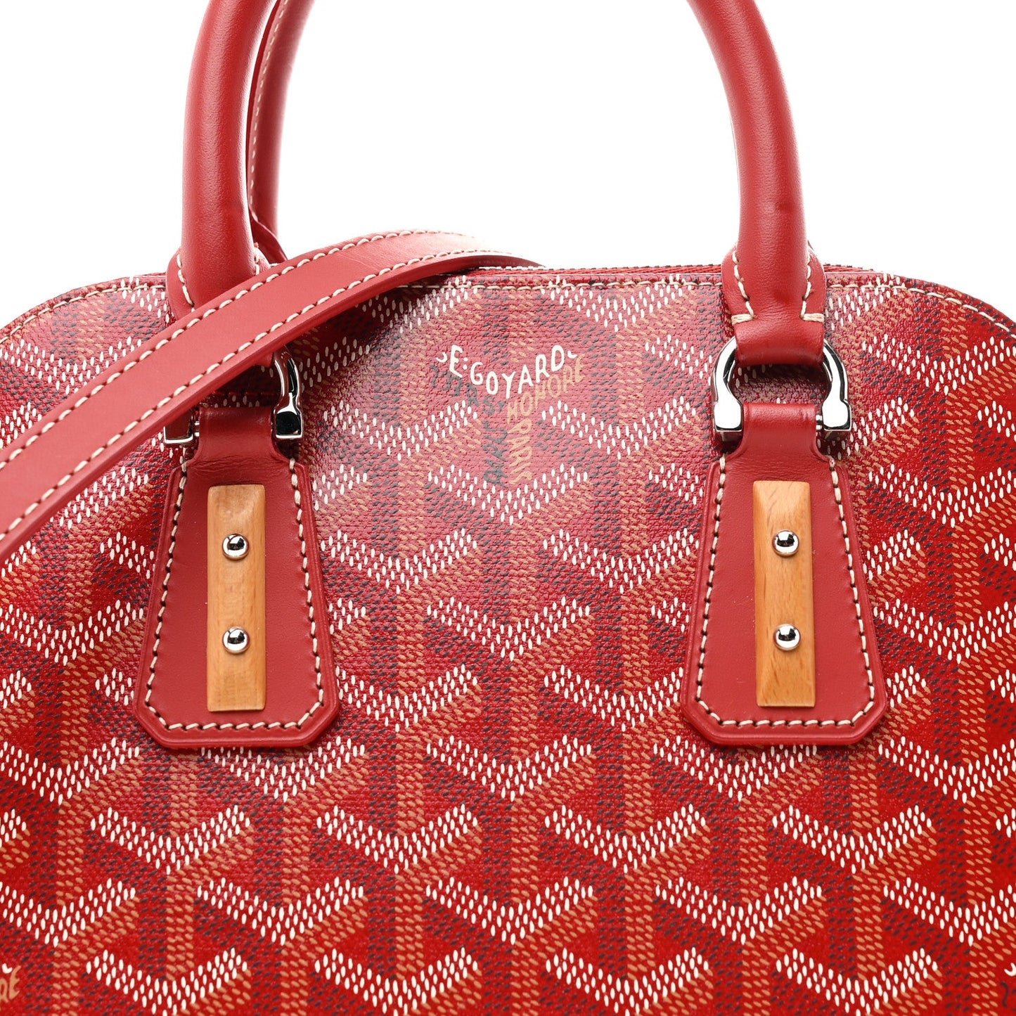 Goyardine Mini Vendome Red