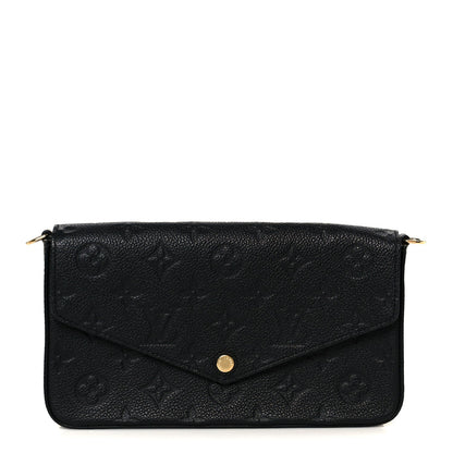 Empreinte Pochette Felicie Chain Wallet Black