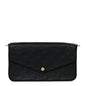 Empreinte Pochette Felicie Chain Wallet Black