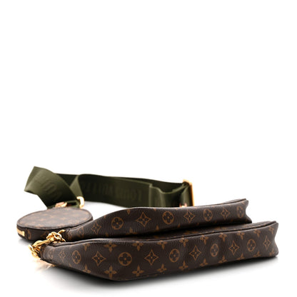 Monogram Multi Pochette Accessories Kaki