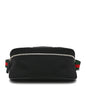 Techno Canvas Web Large Belt Bag Black