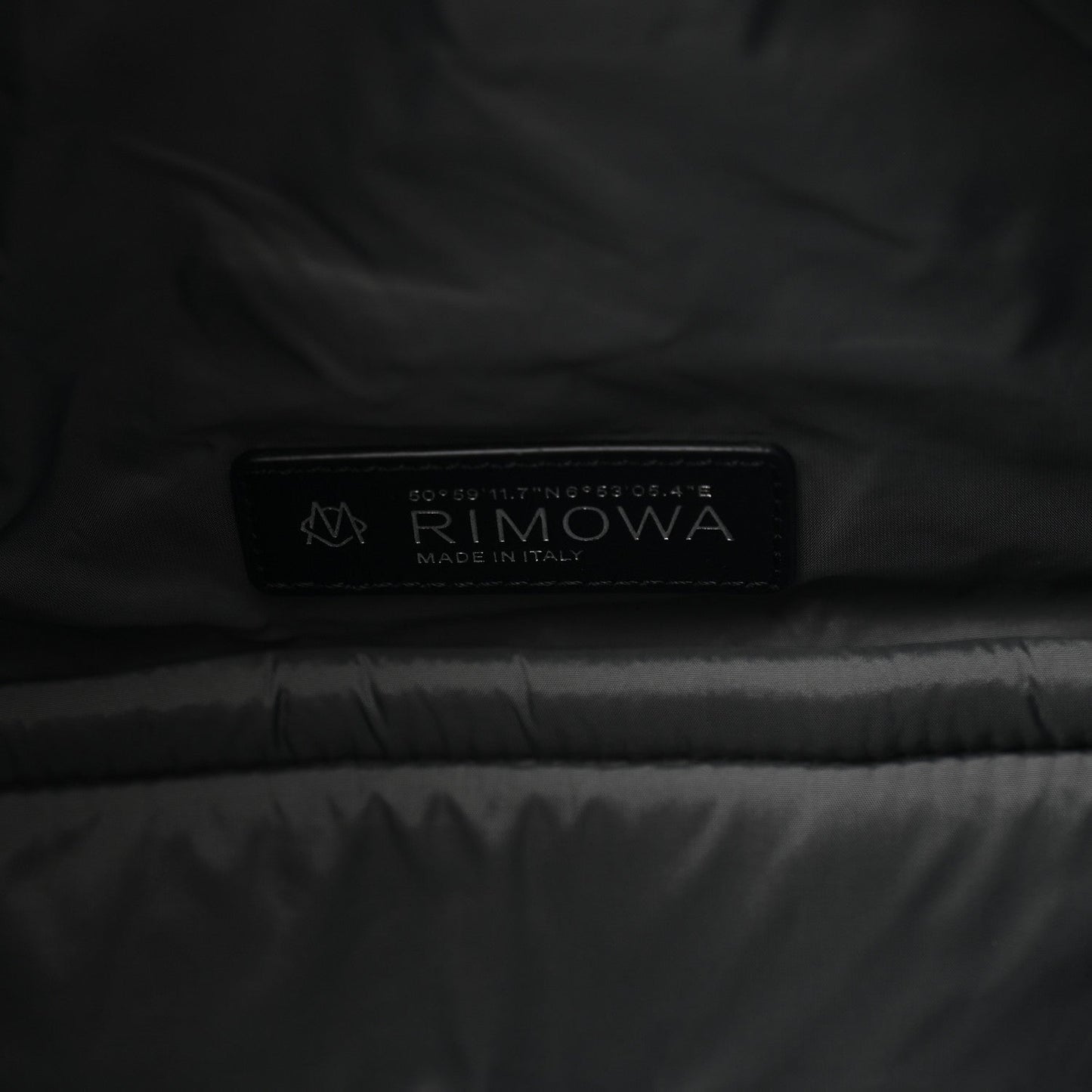 Nylon Signature Duffle  Black