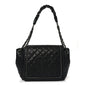 Calfskin Quilted Istanbul Accordion Flap Black