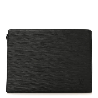 Epi Monogram Eclipse Porte Document Portfolio Black