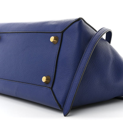 Grained Calfskin Mini Belt Bag Indigo
